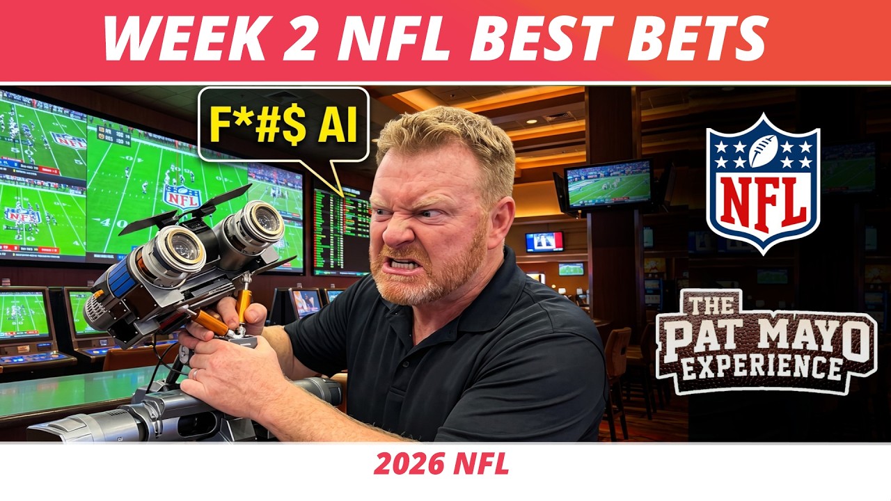 NFL Week 2 Best Bets & Teasers | 2026 NFL Picks & Game Previews | Cam vs THE MACHINE