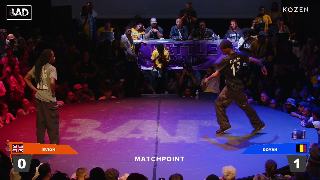 EVION vs DOYAH - Battle BAD 2023 - HIP-HOP Semi final