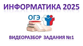 Видеоразбор задания №1