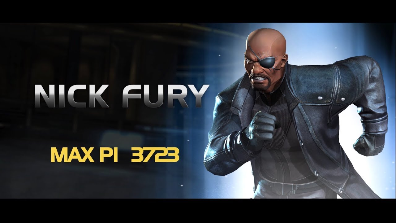 Nick Fury Special Moves Marvel Contest of Champions YouTube