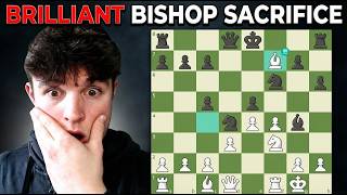 BRILLIANT Sacrifice in Vienna Game | Educational Slowrun
