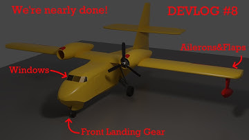 BeamNG.drive Modding Devlog #8 | Canadair Cl-215