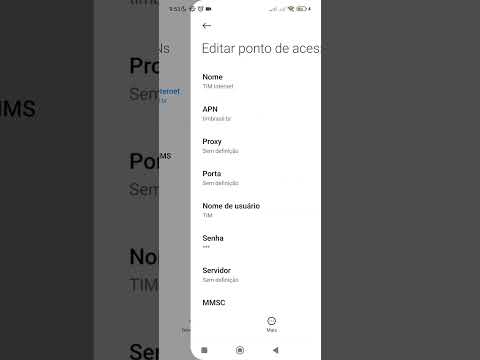 CONFIGURAR APN OPERADORA