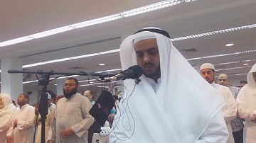 من صلاة التراويح للقارئ عبدالرحمن الدلالي لعام ١١/رمضان/١٤٣٨