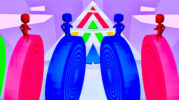 Layers Roll 🌈🤐🌈Big Update All Levels  Gameplay Android, iOS