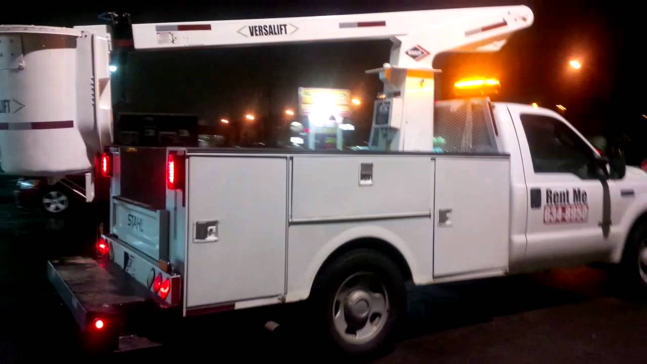 bucket truck for rent