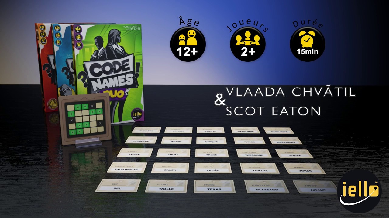 Codenames - Vlaada Chvatil - Jeux de Société Iello - Boutique Esprit Jeu