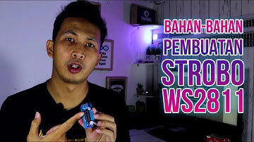 Materials, Assembly Method, and Programming the WS2811 Glass Strobe!