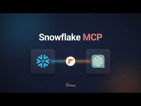 Snowflake MCP server for AI: Connect Snowflake to Claude, Cursor & ChatGPT | Peliqan MCP