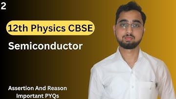 Assertion (A): In n-type semiconductor, number density of electrons is greater than the numb..#Kunal