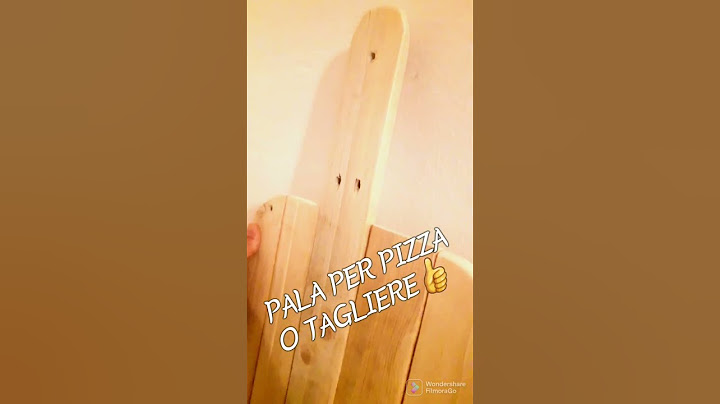PALA PIZZA TAGLIERE FAI DA TE