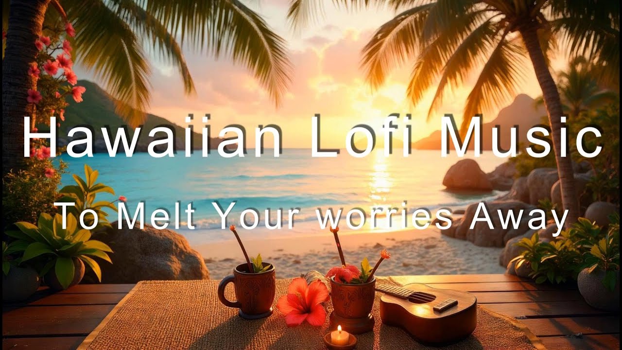 Hawaiian Lofi — Sunset Ukulele & Ocean Chill for Study & Work | Zed’s Lofi