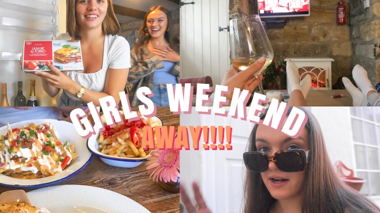BESTIE WEEKEND AWAY!!!!! Whitby vlog: exploring & M&S food haul😋 | ames banks