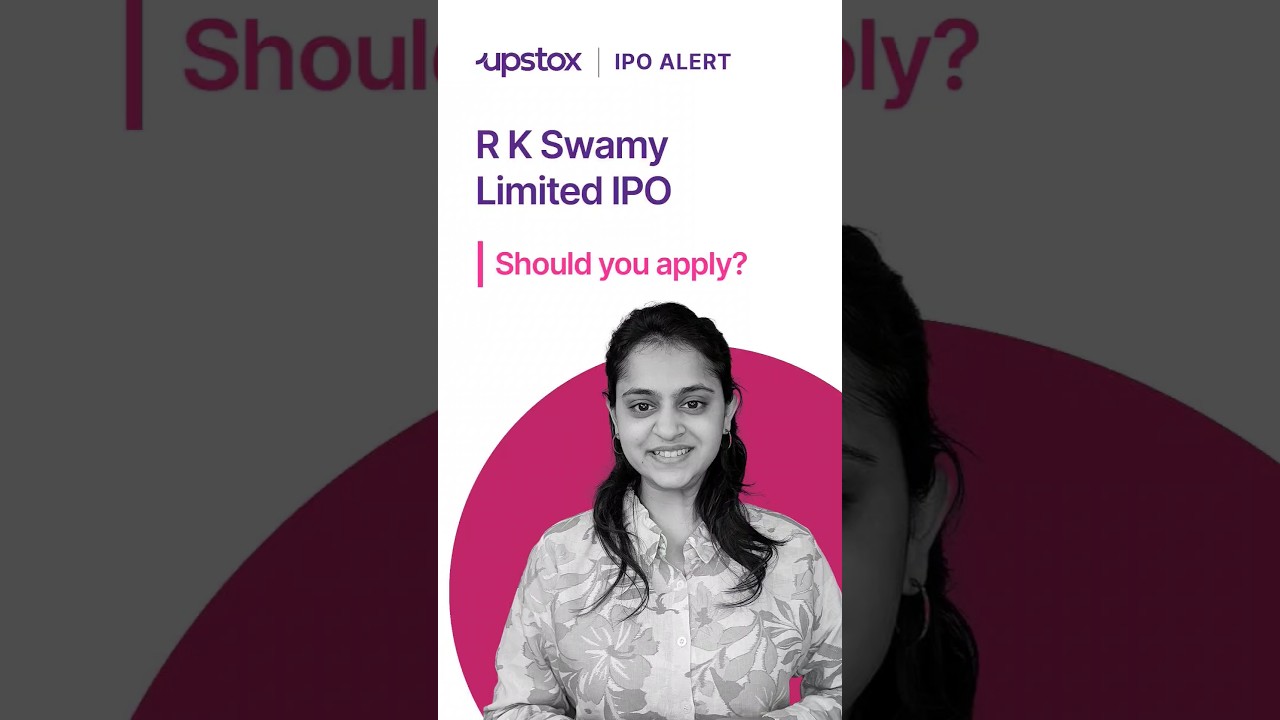 R K Swamy Limited IPO review | RK Swamy Limited IPO on Upstox | IPO News