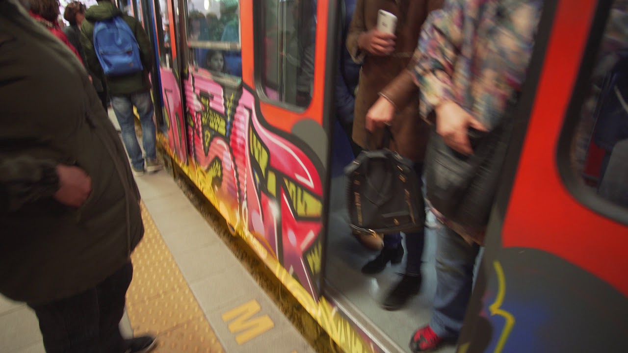 Greece, Athens, metro ride from Monastiraki to Omonia, 3X escalator, 2X elevator