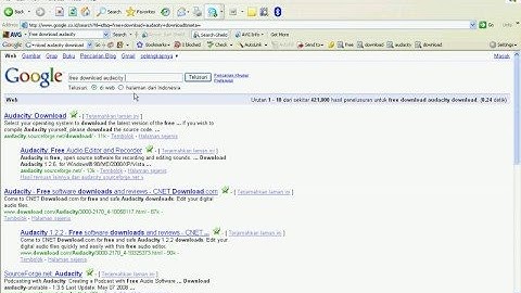How to get audacity (sound editor and rec.) V 1.3.5!!