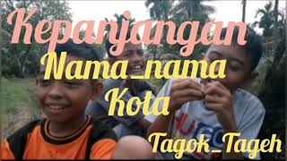 Plesetan nama-nama kota di sumbar