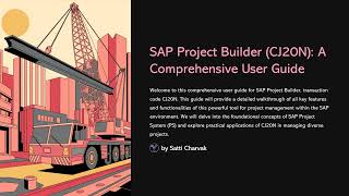 SAP Project Builder CJ20N