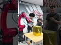 Non-programming spray painting robot. #weldingrobot #sprayingrobot #industrialrobot#Six-axisrobot