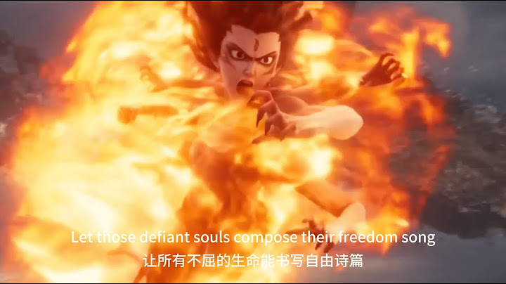 Theme song of Nezha 2 - Chinese and English version editing （哪吒2主题曲中英文版本）