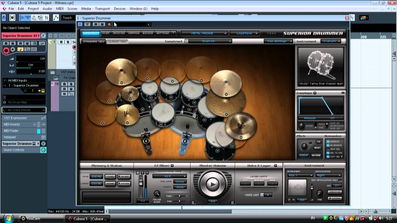 superior drummer metal presets