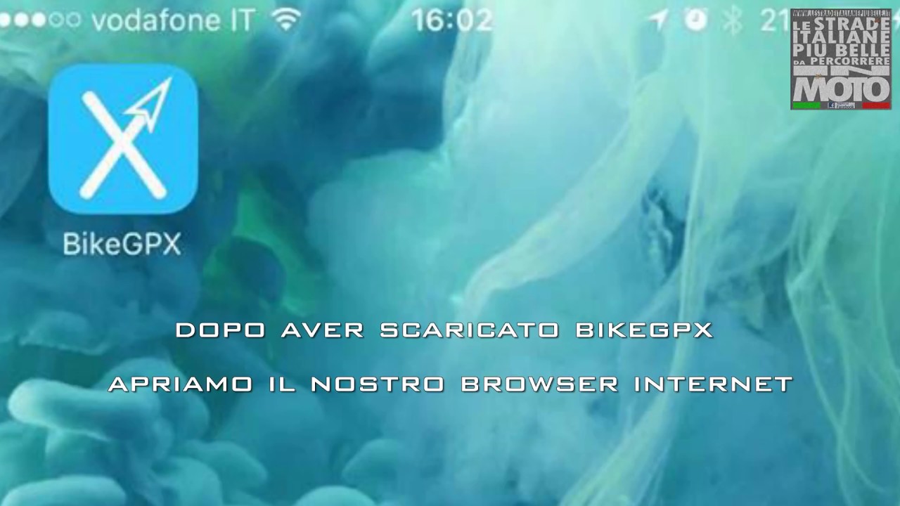 Tutorial import gpx semplificato - Solo iOS