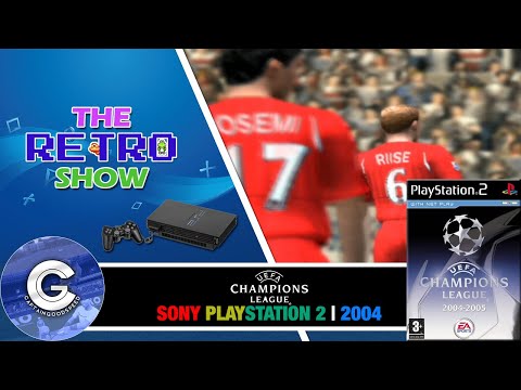 UEFA Champions League 2004-05 (PS2 4K Gameplay) | The Retro Show | THIS IS FANTASTIC!