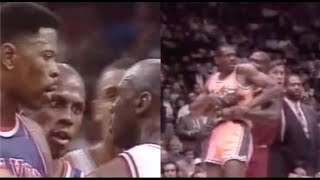 20 Minutes of Rare Old School NBA Heated Moments Part 3