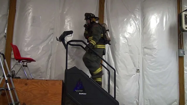 Firefighter Tennant Does CPAT In Full PPE