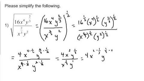 rational exponents and nth roots examples