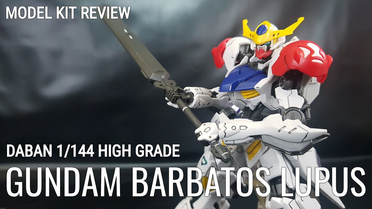 Daban High Grade Gundam Barbatos Lupus - Bootleg Model Kit Review