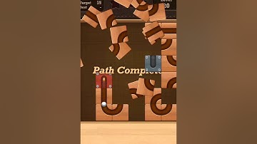 Roll the Ball slide puzzle Moving J Pack Level 20 Solution