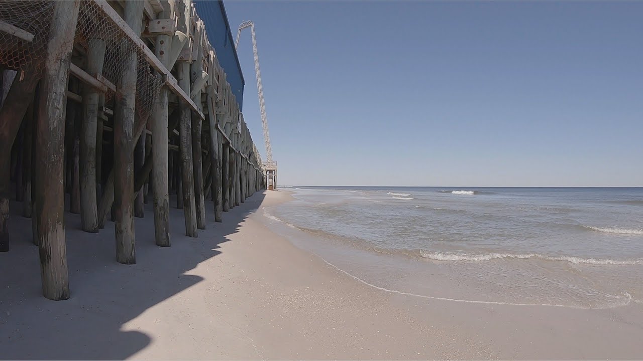 Low Tide in Seaside Heights YouTube
