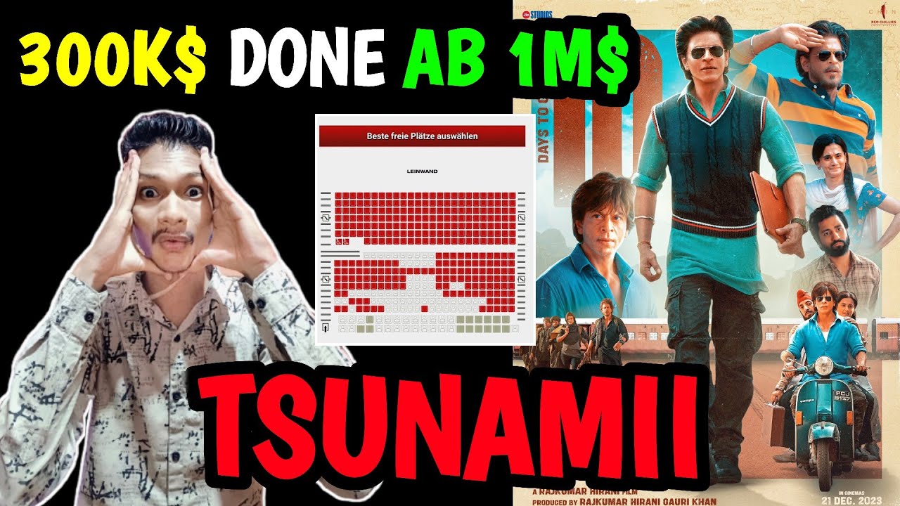 Dunki Advance Booking In Overseas | Dunki Day 1 Overseas Advance Booking | Dunki Latest Update | SRK