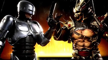 RoboCop vs Shao Kahn (Hardest AI CPU) - Mortal Kombat 11