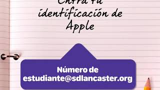 SDoL iPad Tutorial Spanish 2020