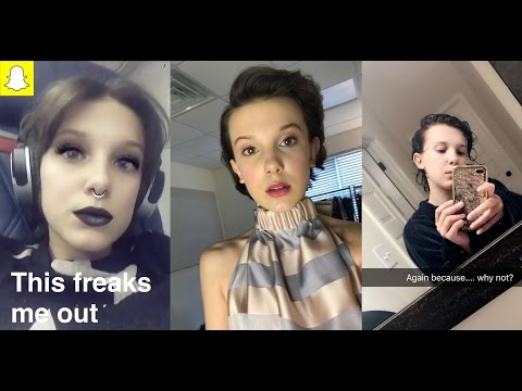 Millie Bobby Brown Snapchat Mega Update March 2017 Youtube
