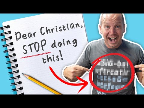 Christians do this ALL the time...it needs to STOP
