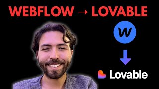 Migrate Your Website from Webflow to Lovable (Step-by-Step Tutorial)