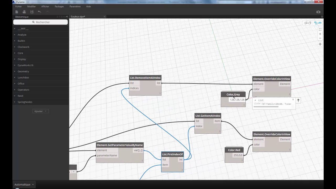 écrire un plugin Revit personnalisé à partir de Dynamo