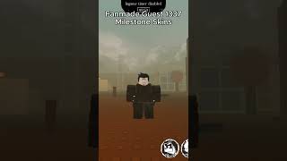 Fanmade Guest 1337 Milestone Skins #forsaken #shorts #roblox #memes