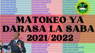 🔴TAZAMA HAPA: matokeo ya darasa la saba 2021 necta||matokeo ya darasa la saba