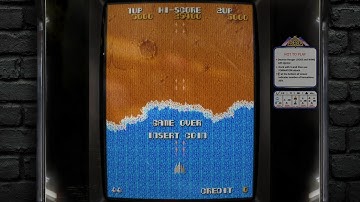 Terra Cresta - Arcade (Realistic crt monitor bezel)