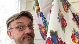 Mid century tablecloth review!
