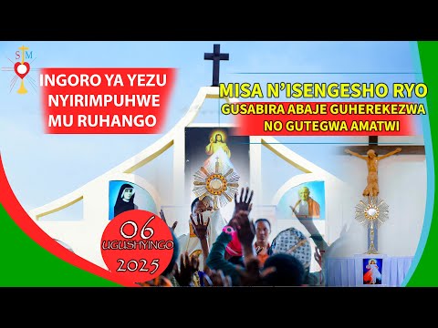 LIVE MISA N ISENGESHO RYO GUSABIRA ABAJE GUHEREKEZWA NO GUTEGWA AMATWI 06 11 2025