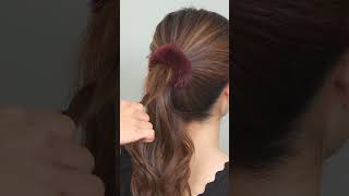AZ Hair Tutorials: Chicky & Chignon Fork - The Autumn Coziness Ponytail