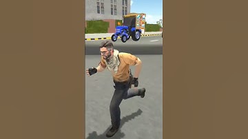 Jeep wala game police wali gadi chor ke piche