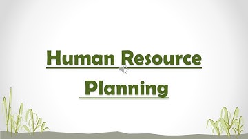 Part - 2 | CH - 4 | Human Resource Planning | For BCom (P and H), NCWEB, SOL students.