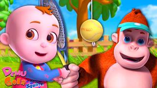 Tennis Swing Ball Episode And More | Demu Gola Cartoon | Videogyan Kids Shows