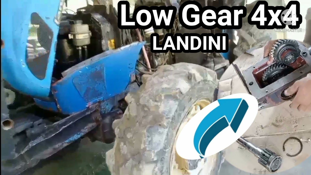 Low Gear 4x4 Susah Masuk Tractor Landini 85 🚜 JOM!!!!! Selesaikan Masalah ‼️